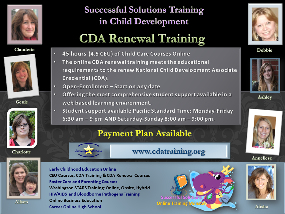CDA Renewal Training Online