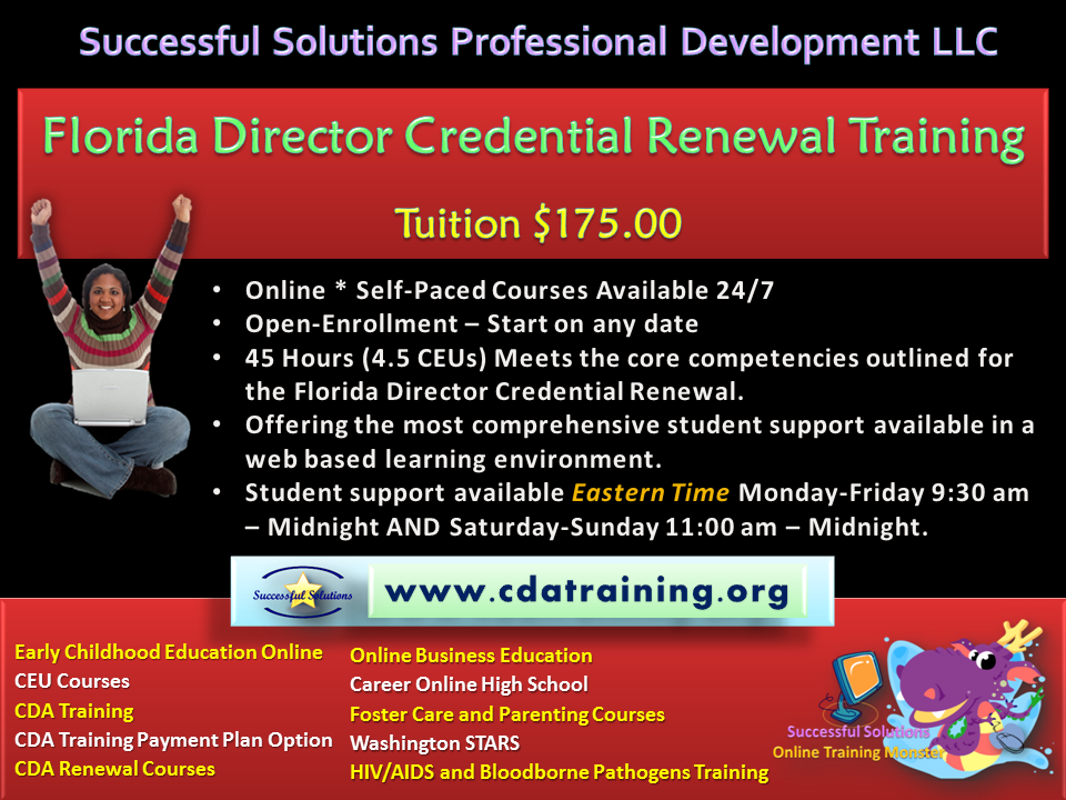 Florida Director Credential Renewal Training